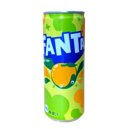 [24915] BEVER FANTA 250 ML UME PLUM CAN ASIAN